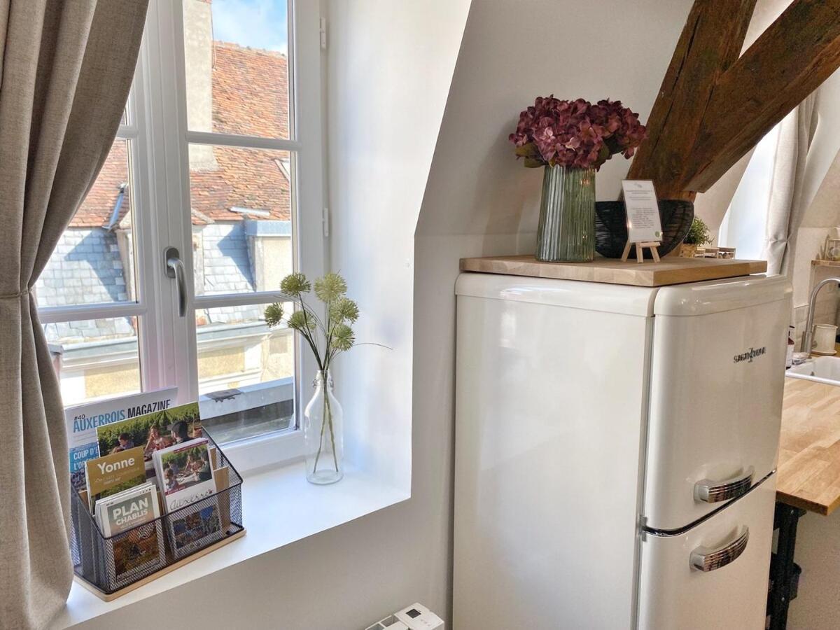 Le Repere Des Sommeliers - Sejour A Auxerre Apartamento Exterior foto