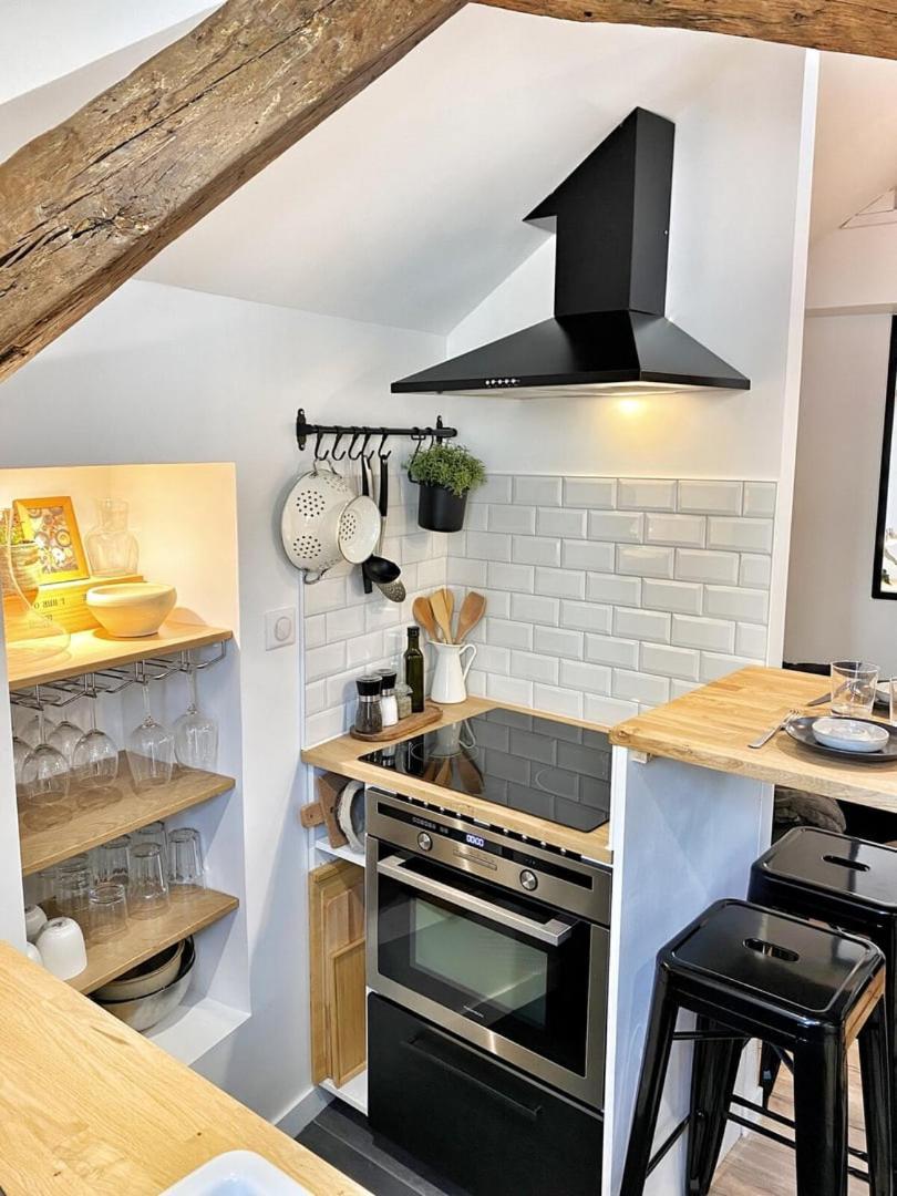Le Repere Des Sommeliers - Sejour A Auxerre Apartamento Exterior foto