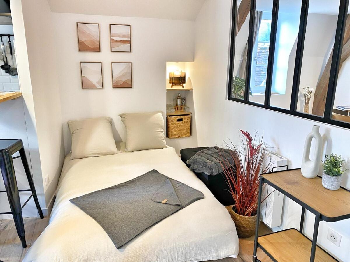 Le Repere Des Sommeliers - Sejour A Auxerre Apartamento Exterior foto