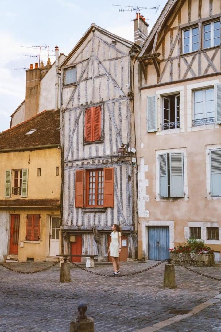 Le Repere Des Sommeliers - Sejour A Auxerre Apartamento Exterior foto