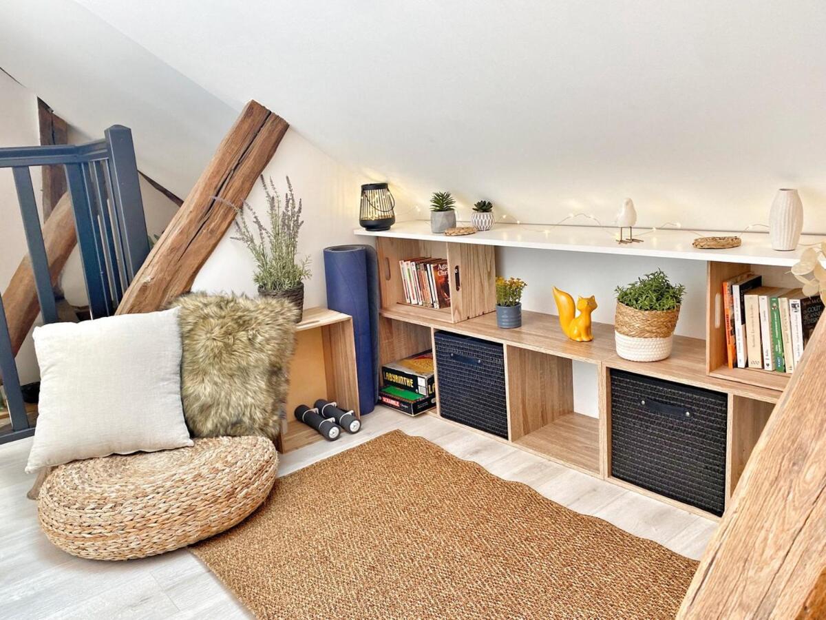Le Repere Des Sommeliers - Sejour A Auxerre Apartamento Exterior foto